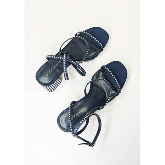 BCBGeneration Lissena-2 Women's Rhinestones Platform Sandal Size 8.5 MSRP $109 - Picture 5 of 6